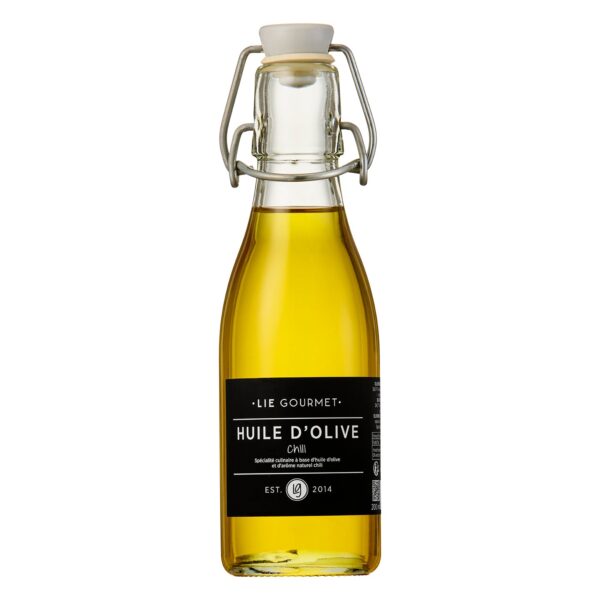 Lie Gourmet - Olivenolie chili - 200 ml. - Køkkenudstyr > Delikatesser > Olier  Smagfuld olivenolie