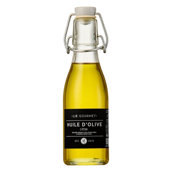 Lie Gourmet - Olivenolie citron - 200 ml. - Køkkenudstyr > Delikatesser > Olier  Olivenolie med naturlig citronsmag. Olien passer perfekt tilÂ  kartofler