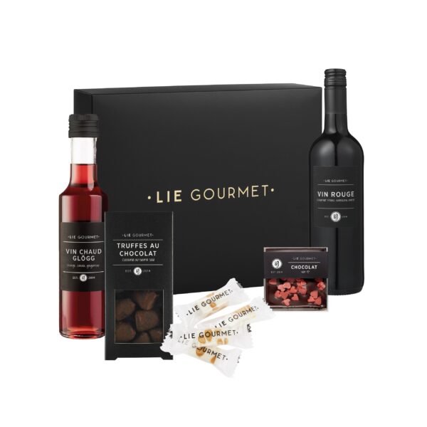 Lie Gourmet gaveæske Christmas & Wine - Køkkenudstyr > Delikatesser > Delikatesser  Denne vare udgår af sortiment og sælges til udsolgt.