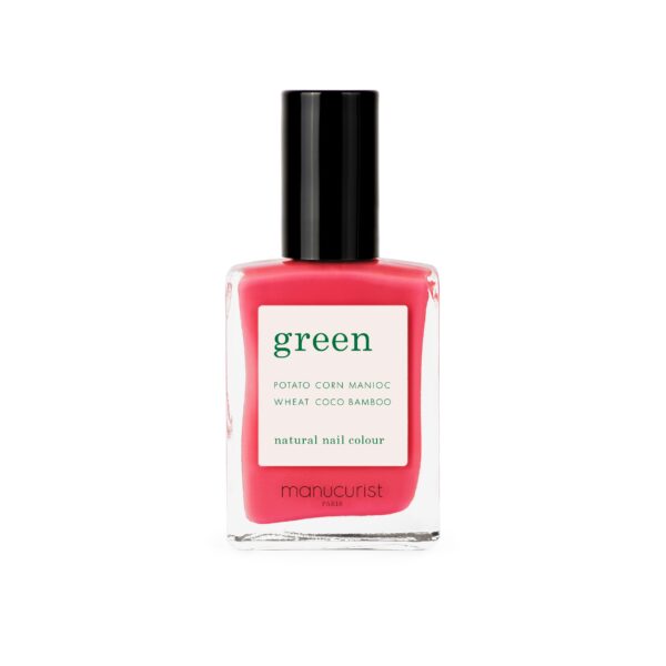 Manucurist - Green neglelak - Bougainville - Negle > Neglelakker > Neglelakker  Neglelak i en flot lyserød/rød farve fra Manucurist. Indeholder 15 ml.