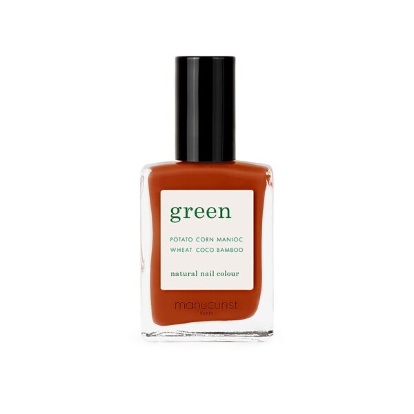 Manucurist - Green neglelak - Teracotta - Negle > Neglelakker > Neglelakker  Neglelakken indeholder 15 ml. og er i den smukkeste rødlige farve.