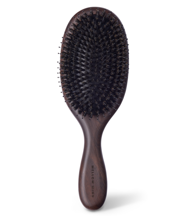 Mellow Mind - Everyday hårbørste - mørkebrun - Hårpleje > Hårbørster > Hårbørster  Mellow Minds Hair Brush er designet med en traditionel kombination af vildsvine- og nylonbørster