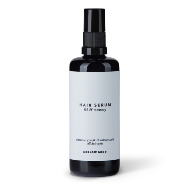 Mellow Mind - Hårserum B5 & Rosmarin - Hårpleje >  >  Mellow Minds Hair Serum med rosmarin er et let-flydende serum med aktive ingredienser