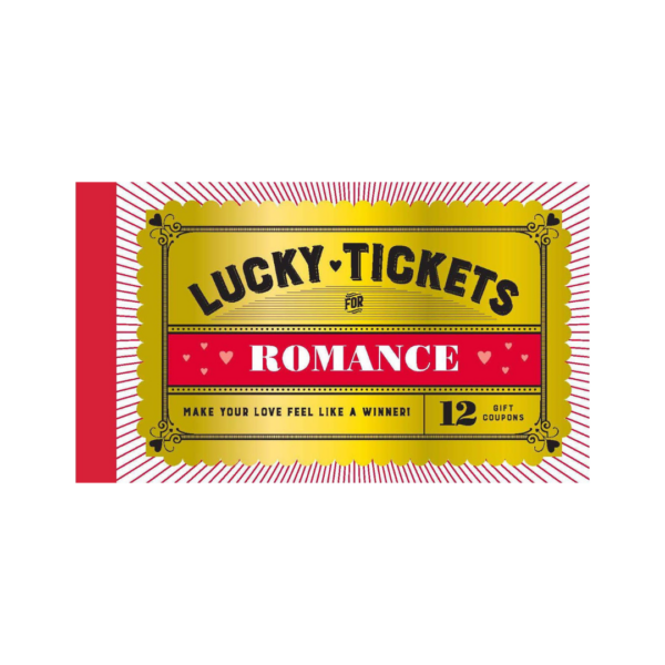 New Mags - Lucky Tickets for Romance - Interiør >  >  Lucky Tickets for Romance fra New Mags. Denne brochure indeholder 12 heldige billetter