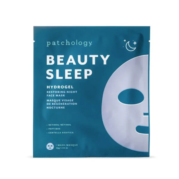 Patchology - Beauty Sleep Hydrogel ansigtsmaske - Ansigtspleje > Ansigtsmasker > Ansigtsmasker  Inspireret af Restoring Night øjenmasken bruger Beauty Sleep Hydrogel ansigtsmasken