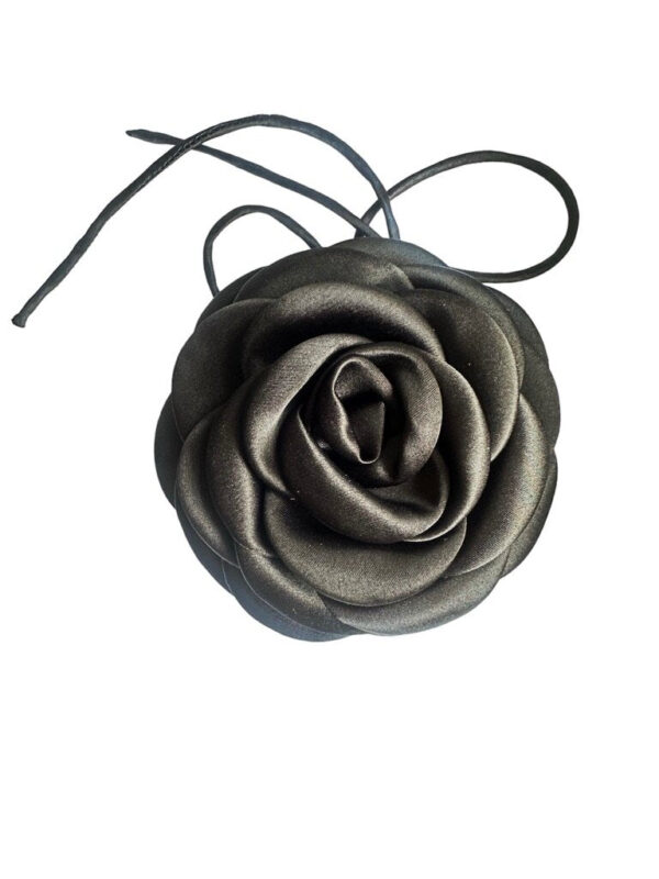 Pico - Giant Rose String - sort - Accessories >  >  Rose String er designet med snor og kan bruges som hårpynt