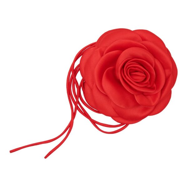 Pico - Giant Satin Rose String - Bright red - Accessories >  >  Giant Satin Rose String er designet i en satin og skaber en smuk rose med mange lag