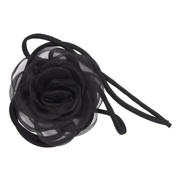 Pico - Organza Rose String - sort - Smykker > Halskæder > Halskæder  Denne organza Rose String fra Pico