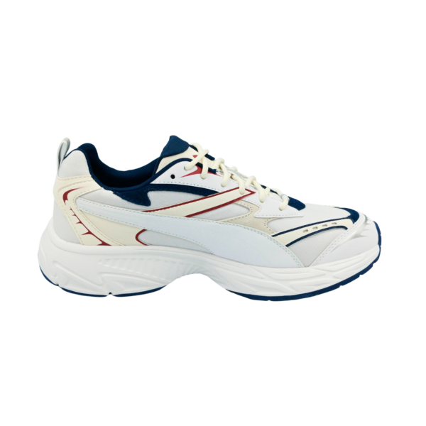 Puma - Morphic Varsity sneakers  - hvid - Size (38) - Sko > Sneakers > Sneakers  Klassisk og behagelig sneaker fra Puma. Skoen er designet med detaljer i creme