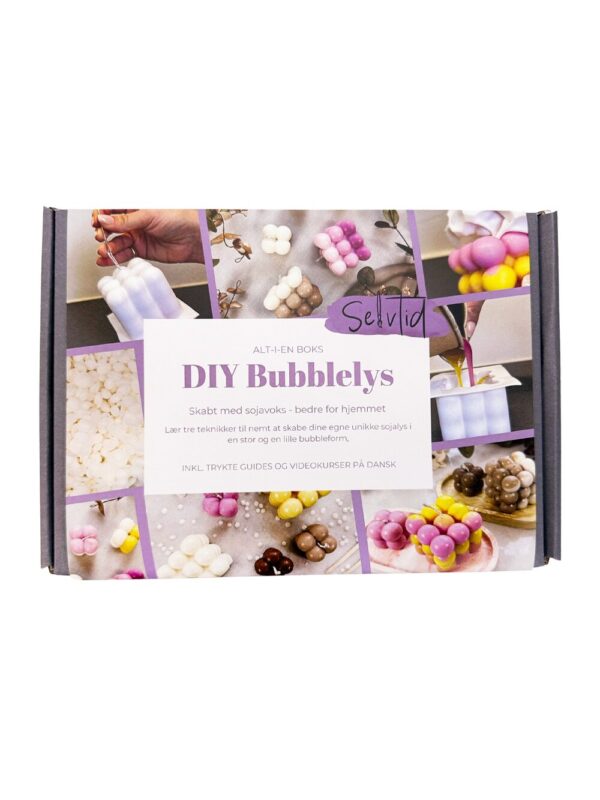 Selvtid - DIY Bubblelys kit - Interiør >  >  DIY bubblelyskittet er til dig som elsker at være kreativ og ønsker at skabe dine egne personlige bubblelys til hjemmet eller til en du holder af.