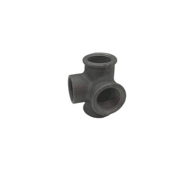 Sort tee med sideudløb 3/4" - Rør og fittings 3/4 RAW58 Med denne Sort tee med sideudløb 3/4" kan du bygge videre på dit RAW58 møbel eller bygge dit eget fra bunden. Specifikationer Dimension: 3/4" (2