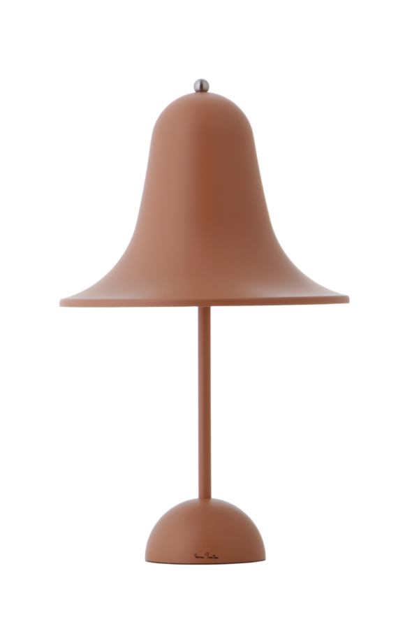 Verpan - Pantop Portable bordlampe - Matt Terracotta - Lamper > Bordlamper > Lanterner & udendørslamper  Pantop Portable bordlampe i farven Matt Terracotta. Pantop Portable bordlampen tilføjer et niveau af brugervenlighed og fleksibilitet