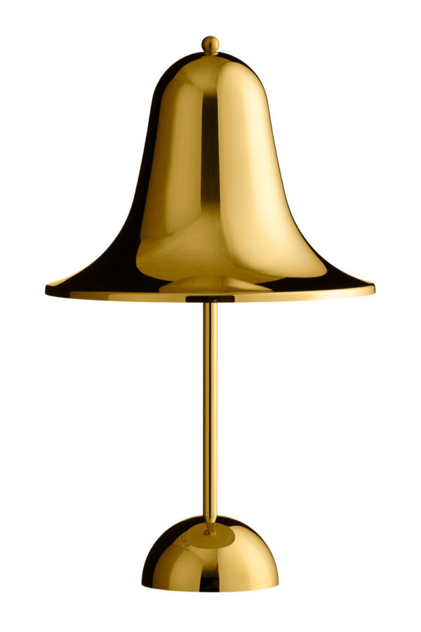 Verpan - Pantop Portable bordlampe - Shiny Brass - Lamper > Bordlamper > Bordlamper  Pantop Portable bordlampe i en af de nye farver