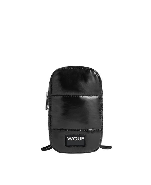 Wouf - Black Glossy mobiltaske - Tasker > Mobiltasker > Mobiltasker  Denne vare udgår af sortiment og sælges til udsolgt.