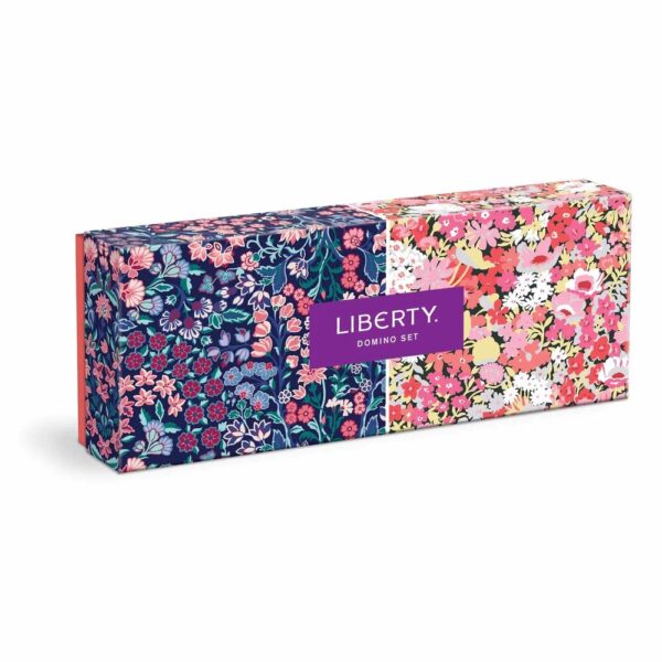 Zik Zak - Liberty Floral Wood domino - Interiør >  >  Liberty Floral Wood domino sættet fra Zik Zak indeholder 28 dobbeltsiddet trædominobrikker med Libertys ikoniske blomstermønster på. Dette print giver det klassiske spil et twist.Â 