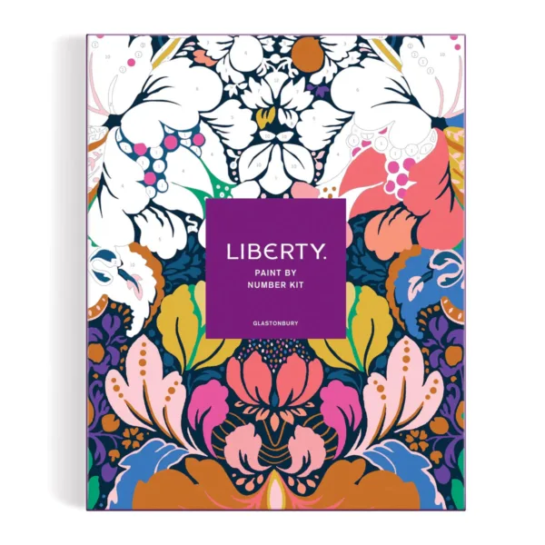 Zik Zak - Liberty Glastonbury Paint by Number DIY-kit - Interiør >  >  Liberty Glastonbury Paint by Number DIY-kit fra Zik Zak gør Libertys ikoniske mønstre til en sjov og kreativ aktivitet. Mal de flotte designs ved brug af dette DIY-sættet.